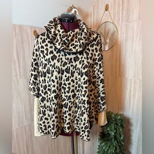 Fever Leopard Animal Pattern Knitwear